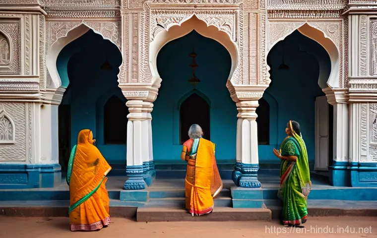 힌두교와 크리스천 선교 - **Prompt:** A serene scene depicting the harmonious cultural blending of early Christian communities...